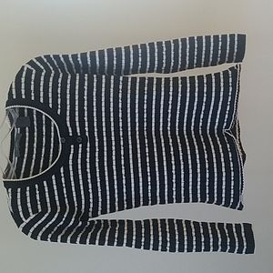 Liz Claiborne small size black and white sweater.